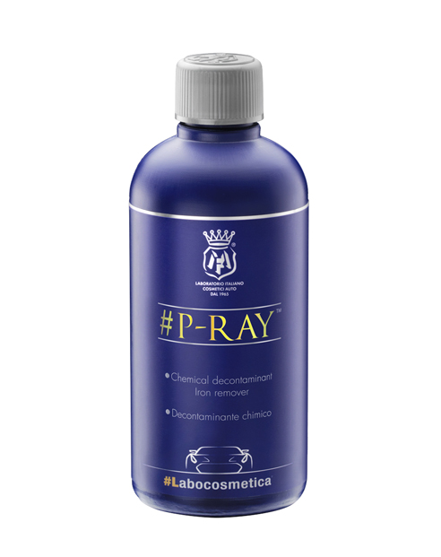 #P-RAY 500 ML безопасный для всех поверхностей нейтрализатор - очиститель от окислов железа с пурпурным оттенком. LABOCOSMETICA, Италия